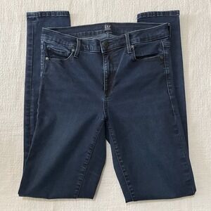 GAP 1969 Jeans Womens 29 Tall Blue‎ True Skinny High Rise  Pants Classic 90's